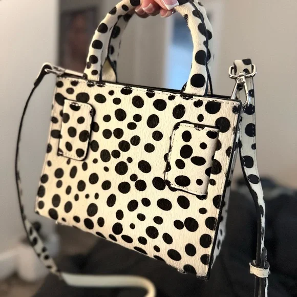 Brandon Blackwood Kuei Bag Dalmatian Print Bag - Picture 2 of 6
